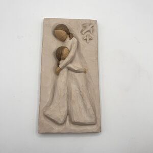 Willow Tree Mother and Daughter 2001 Plaque Wall Hanging Protect and Cherish